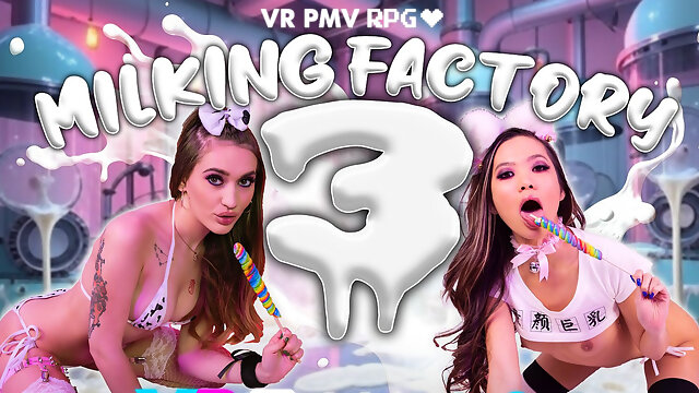 VR Pmv Rpg - Milking Factory 3 - Sucking Compilation POV