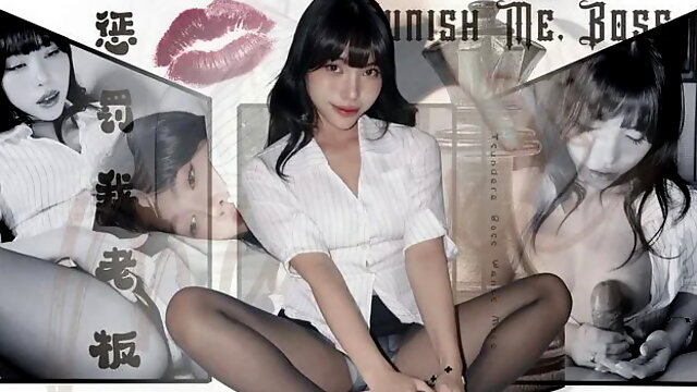 Bosss Rough Punishment and Creampie Cleanup