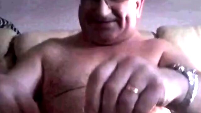 Bearded Spanish Grandpa Jacks Off on Webcam