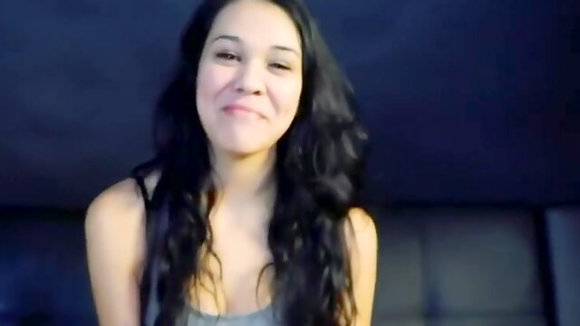 Petite Brunette Coed Sabrina Gets Her Wet Pussy Fucked And Mouth Jizzed!