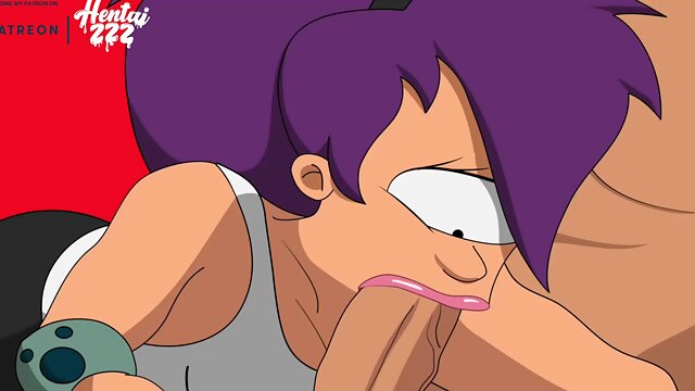 LEELA SUCKING COCK FUTURAMA PORN