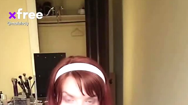 Sissy Solo Cum, Irish Shemale, Masturbation, Lingerie