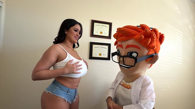 Nia Bleu’s Pornstar S: Sucking Balls, Doggystyle Drilling & Tit Cum Blast!