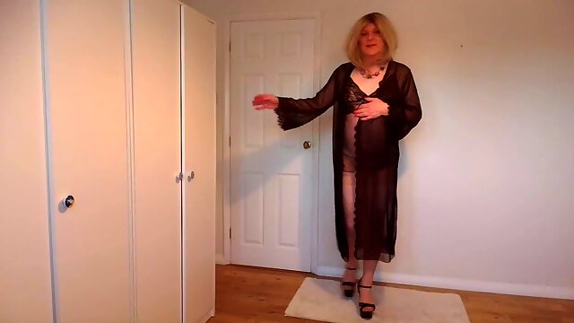 Crossdresser, Lingerie, Sissy, Solo