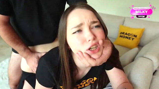 Step-sister loves riding her step-brothers cock