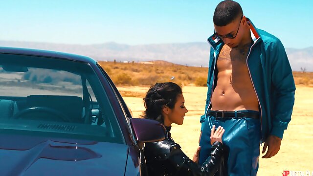 Interracial, Handjob