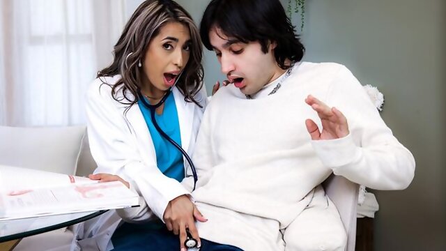 Spicy as hell busty girlfriend Luna Colombiana fucked by big cock