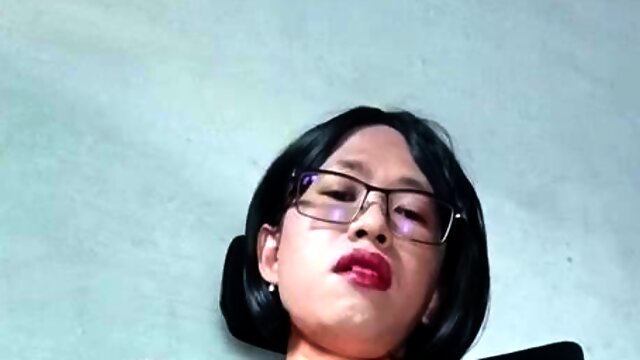 Lovely Japanese Amateur Transgender princess Jerk