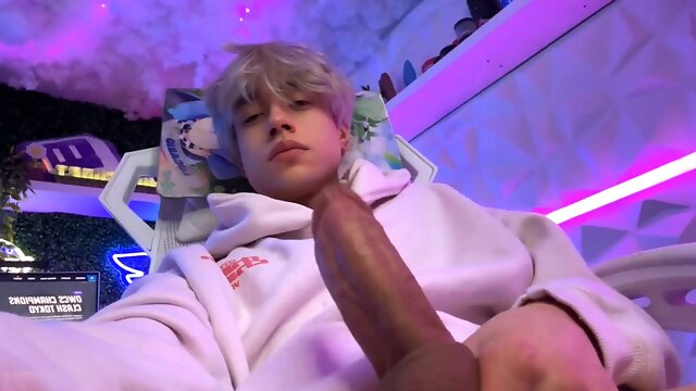 Adorable guy goons for you while whinging