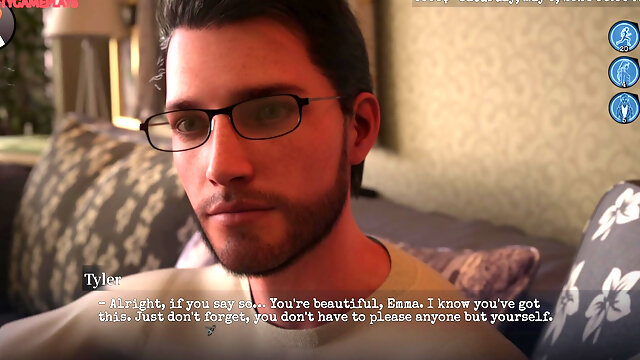 Boundaries of Morality Part 10 by Novel-games - Husband Eats Wifes Pussy