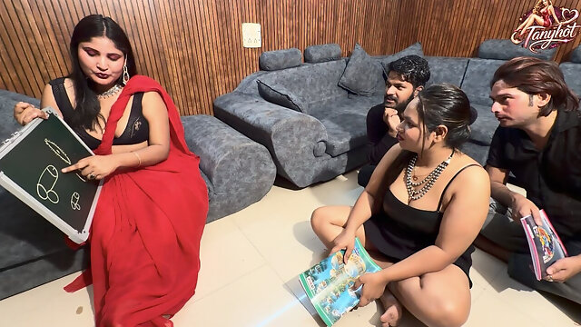 Étudiante, Indienne