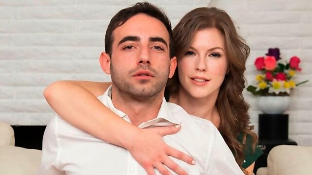 Slutty angel with big bottom Ella Nova fucked in the doggy style