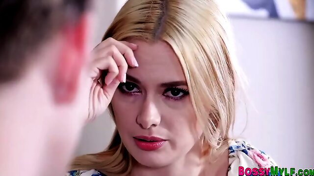 Skinny cougar gives head and gets pounded