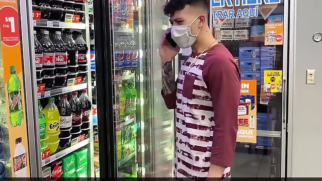 Suave Latino Gabriel Pounds Out Tiny Asian Kim