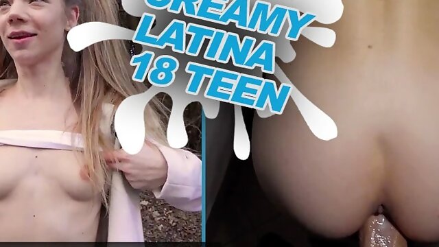 Public Agent - Petite Spanish 1s teen with creamy pussy and tiny slim body having trouble in college with maths