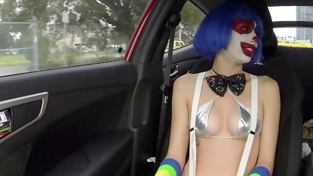 StrandedTeens - Dirty clown gets into some funny business
