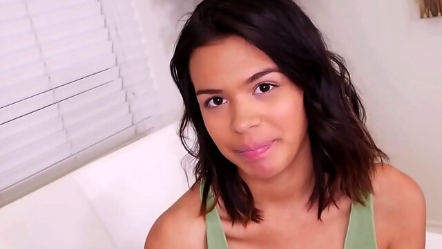 Bored Latina Teen Stepsister Kat Arina