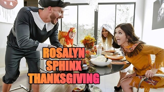 FamilyStrokes - Horny Step  Each Other For Thanksgiving