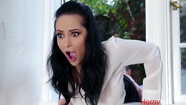 The kinda MILF stepMOM both stepbrothers are into - Crystal rush