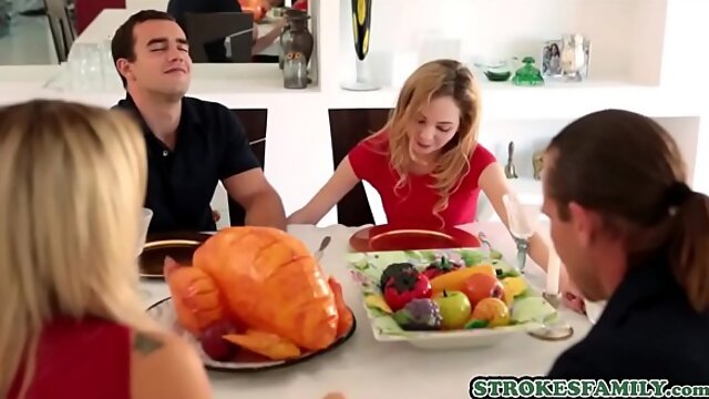 Little cute stepsister seduces her confused stepbrother