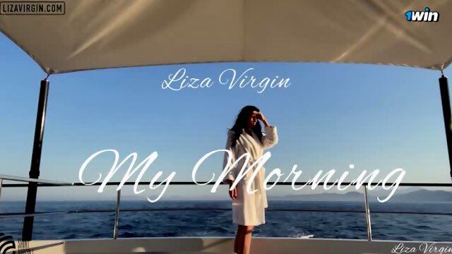 My morning in luxury yacht
