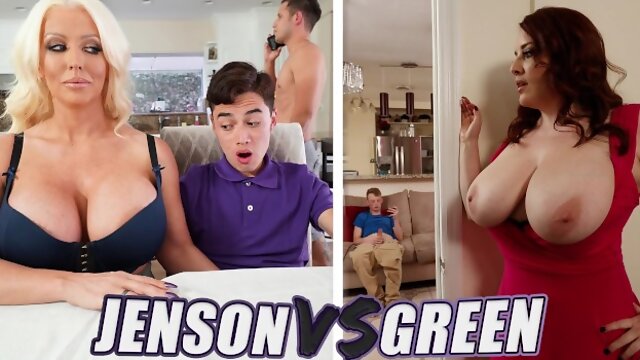 BANGBROS - Battle Of The Stepmom GOATs: Alura Jenson VS Maggie Green