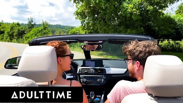 MODEL TIME Siri Sucks Cock in Rideshare & Gets Fucked