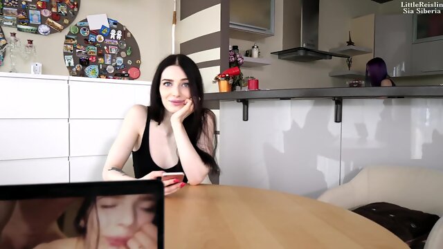 OMG! stepsister Caught Me With Girlfriend &.. Reislin&Sia Siberia 4K