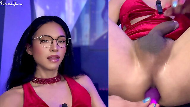 Cumshot, Crossdresser, Sissy, Orgasm, Big Cock, Masturbation