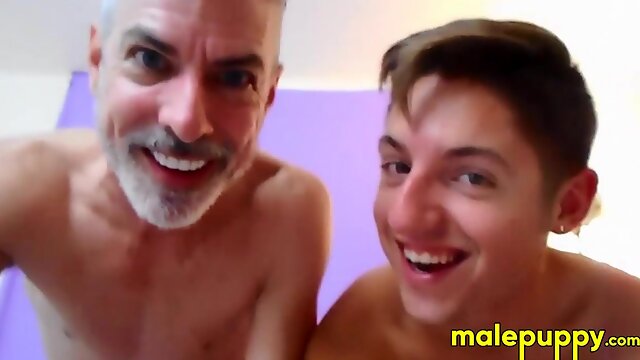 Youâre a little perv creeping in to watch Devin Jones and Richard Lennox having sex