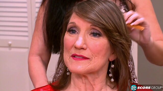 REMASTERED MONDAY: Just A Typical 65 Year Old Who Got Fucked By Two Studs - Donna Davidson