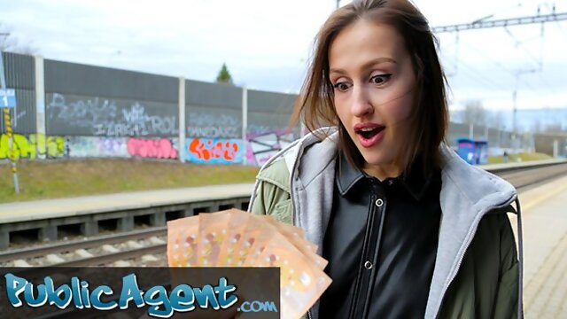 Superb Jessica Night - doggystyle trailer - Public Agent