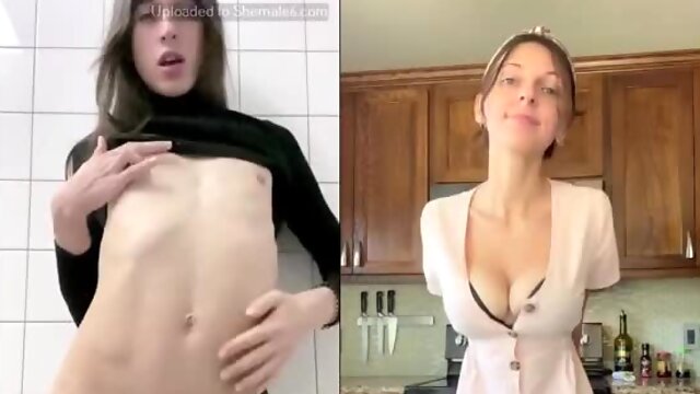 Big Tits Crossdresser, Compilation, Shemale, Femboy, Sissy, Solo