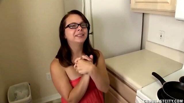 Naughty Teen Morning Handjob