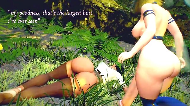 Futanari Baise Mec, Dessin Animé, Grosse Bite