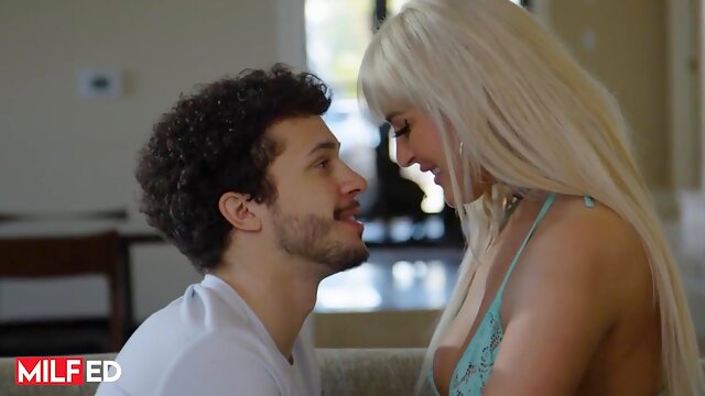 Big-Tits MILF Jordan Maxx Moans Ecstatically as Husband Watches Her Get Pounded Hard by Another Man