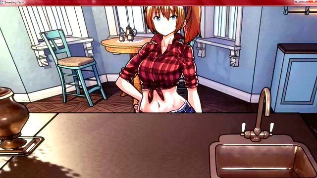 Redhead embraces rough doggy style in breeding fantasy scene