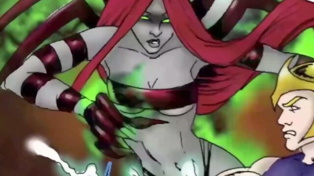 Liz Vicious unveils a gothic comic fantasy starring a fiery redheaded succubus