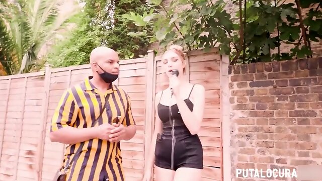 Spanish-Brazilian reporter Paola Hard takes deep anal and gets filled inside