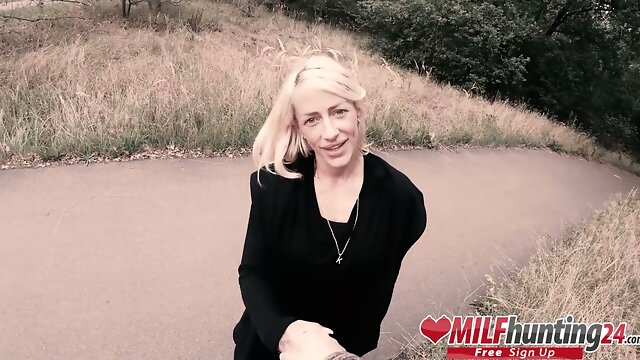 Tattooed German star Harleen Van Hynten takes on lovers in raw outdoor encounters