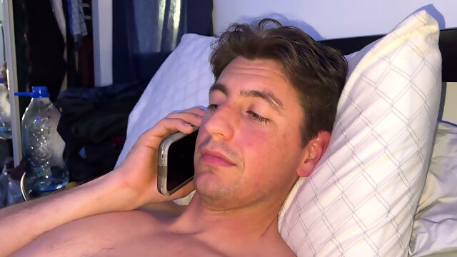 Daisy Deville distracts boyfriend on the phone with twerking and rough doggy session