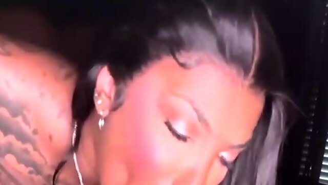 Thick Ebony Trans Fucked Hard