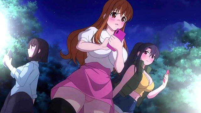 Busty harem campers grind wild and moan in tent until they’re soaked