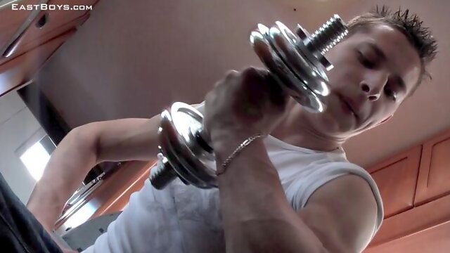 Petr Borek solo action with workouts and teasing