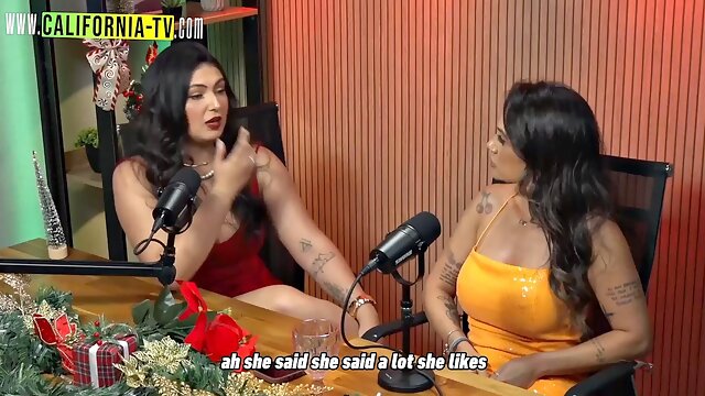 Ana Paula Moura Reveals Big Tits in Christmas Hardcore P4