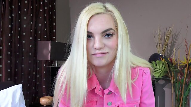 Lange Haare, Blondine