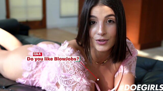 Alluring brunette explores passionate solo dildo play with intense latin desire