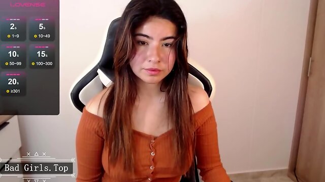 Naturel, Solo, Webcam, Mignonne