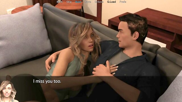Stacy stars in an uncensored 3D animated office fantasy set in Dixons shop