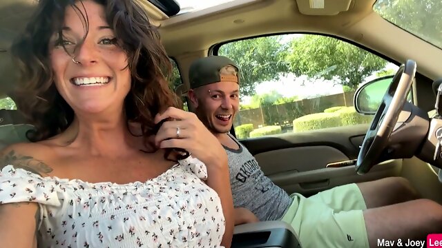 Dogging, Car, Public, Amateur, Creampie